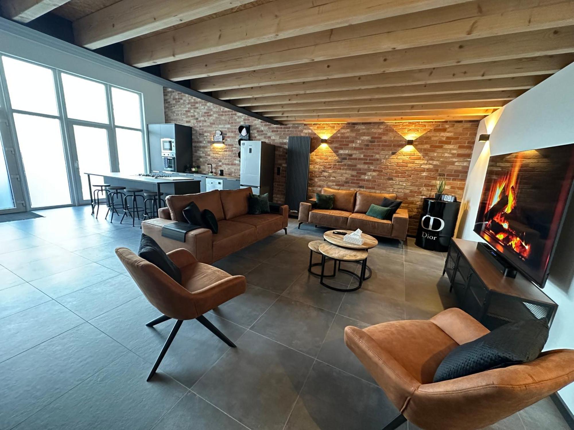 Lfa - 171 - Superbe Loft Avec Sauna Flemalle-Grande Exteriér fotografie